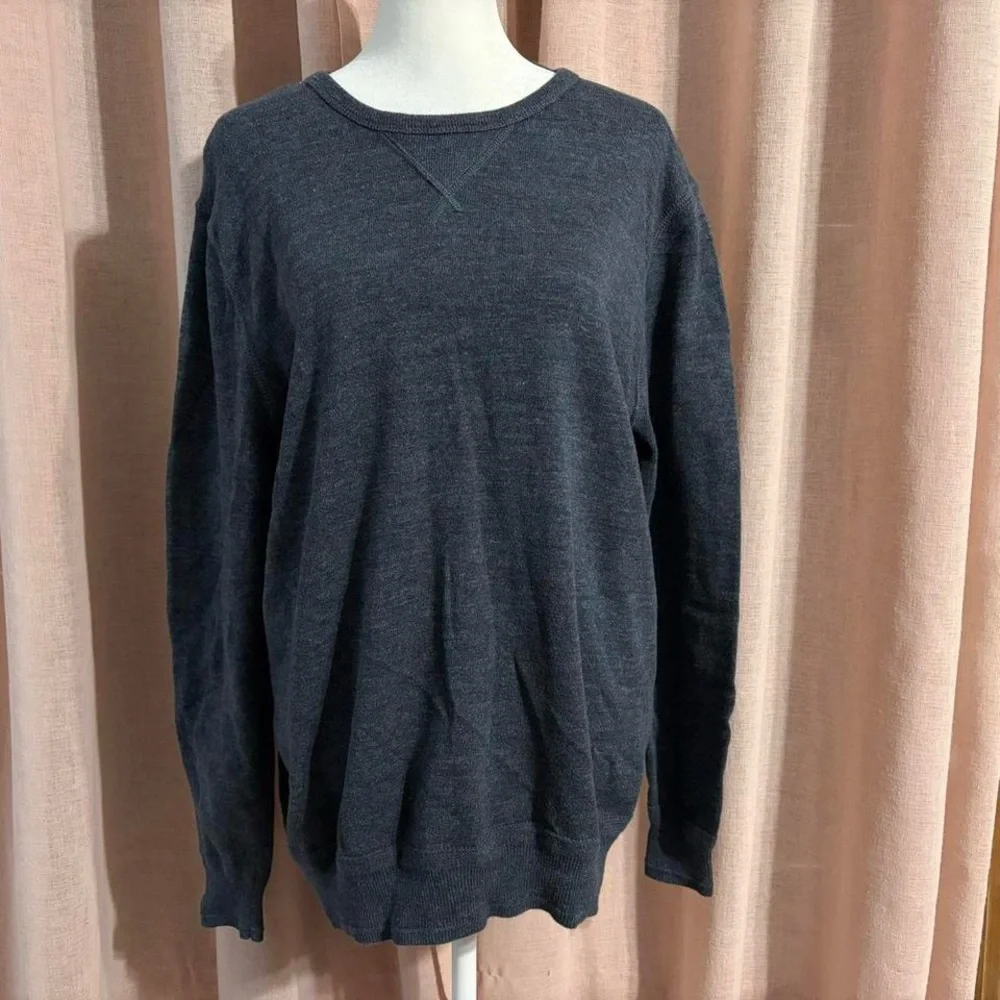 J. Crew oversized crewneck pullover sweatshirt 100% Cotton Large